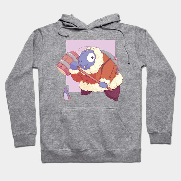 The Walrus Hoodie by Ryan Peach Turner